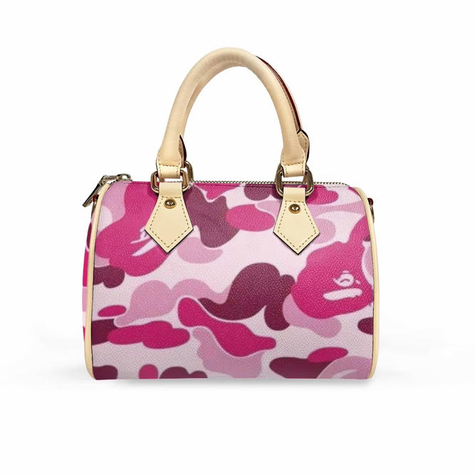 pink camo bag